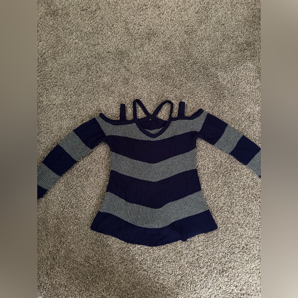 Of the shoulder sweater/blouse